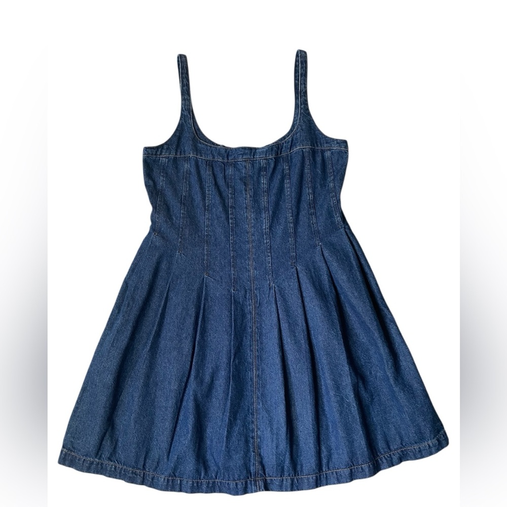 Reformation Jeans Violet sleeveless mini denim women’s dress